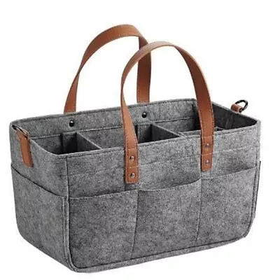 Handbag Infant Diaper Storage Bag Nursery Organizer Basket Baby Diaper Bag • £13.92