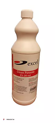 Excel Cream Peroxide 6% - 20Vol 1000ml • £7.90