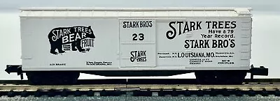 N Scale Kadee STARK TREES 42’ Box Car Stark Bros 23 • $7.99