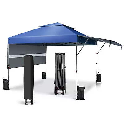 $209.95 • Buy 3m X 5.3m Portable Gazebo Pop-up Canopy Tent Marquee W/Dual Half Awnings Outdoor