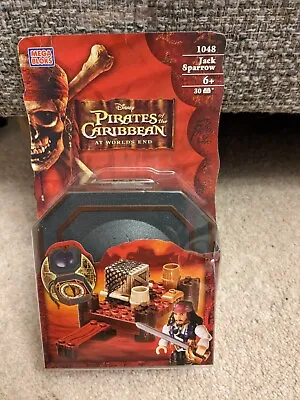 *New* Mega Bloks Pirates Of The Caribbean  Jack Sparrow  #1048 • £9.99