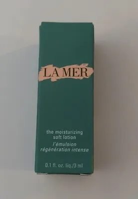 La Mer The Moisturizing Soft Lotion 0.1 Ounce/ 3 Ml Sample Size NIB • $12.99