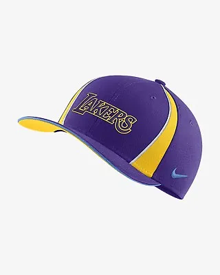 £25.50 • Buy Nike LA Lakers NBA Dri-Fit Legacy91 Hat Cap - Purple/Yellow - DM8745-547