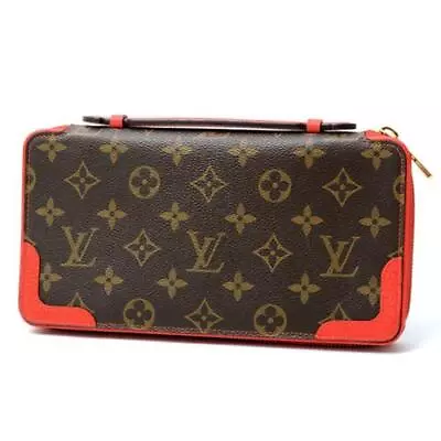Louis Vuitton Monogram Retilo Daily Organizer Travel Case Red M61452 #041 • $871.12
