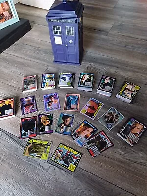 360 + Doctor Who Monster Invasion Cards And Tardis Storage Box • £9.99