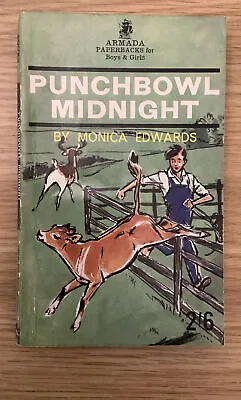 £10 • Buy Monica Edwards - Punchbowl Midnight-Vintage Armada Paperback/ Punchbowl Series 