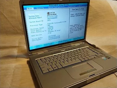 Compaq Presario C500 Laptop Intel Celeron M 440 1.86GHz 1GB Ram 80GB HDD • $12.99