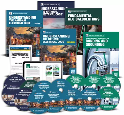 Mike Holt's 2023 Understanding The NEC Complete DVD Training Library • $749