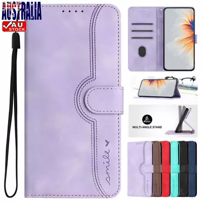 Flip Case For OPPO A17 A16 A57 A74 A54 A53 A58 A78 A79 Flip Leather Wallet Cover • $12.59