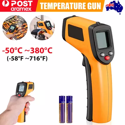 Digital Infrared Thermometer Temperature Gun -58°F -716°F For Cooking Pizza Oven • $17.99