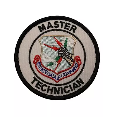 US Air Force USAF Master Technician Strategic Air Command Patch - 142-F • $6.95