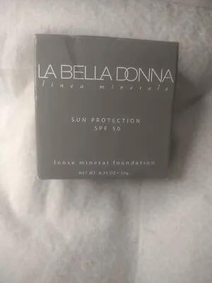 La Bella Donna All-Natural Loose Mineral Foundation With SPF 50 New Sealed • $25.99