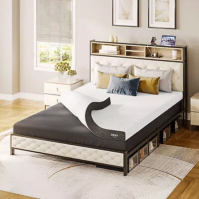 4 Inch Mattress Topper Twin King Full Queen Comfortable Memory Foam Bed Topper • $69.99