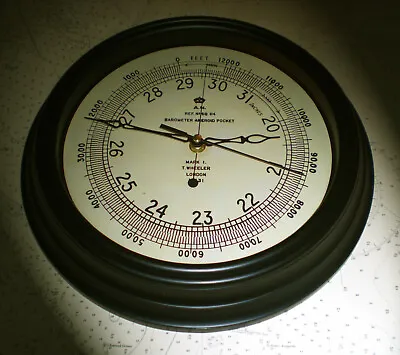 Royal Air Force WW2 Air Ministry Altimeter Souvenir Vintage Style Wall Clock. • £34.75