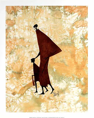 Robin Anderson  Masai Mara II  Red Fine Art Print Collectible Fine Print • £21.99