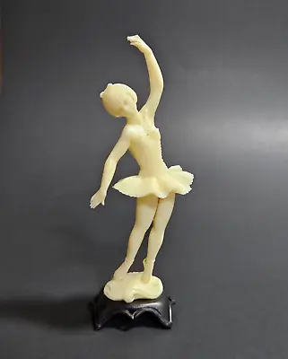 Vtg Fontanini Girl Ballerina Depose Italy Figurine Molded Plastic Spider Mark • $9.99