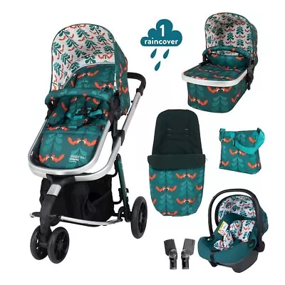 Cosatto Giggle 3 In 1 I Size Accessory Bundle In Fox Friends • £459.90