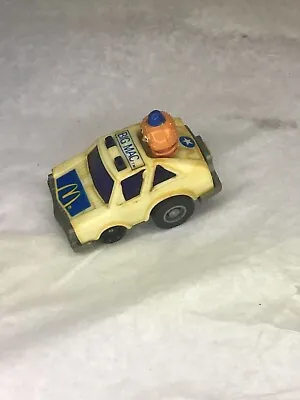 McDonalds BIG MAC Police Pull Back Car Mayor McCheese Happy Meal Toy 1984 • $2