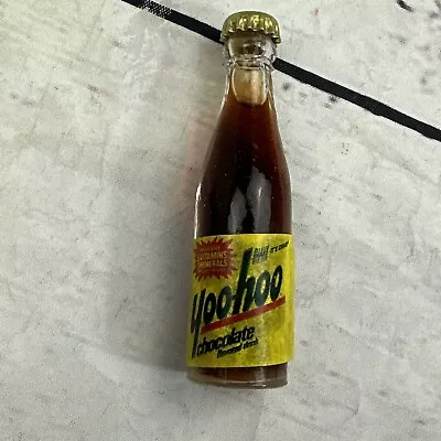 Vintage Yoo-Hoo Yoohoo Chocolate Soda Drink Mini 3  Glass Bottles Original Fill • $9.07