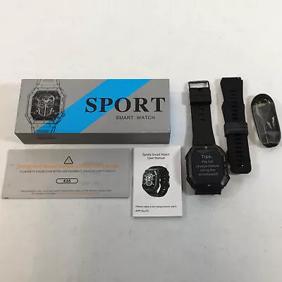 Bassizo K55 Black Sleep Monitor Military Tactical Sport Smart Watch For Men • $79.99