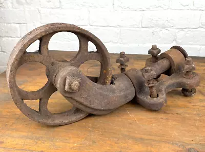 C.1890 FACTORY CART Swivel Wheel Heavy-Duty ~ Kitchen Island Coffee Table? • $58.50