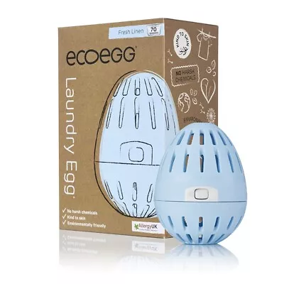 Ecoegg. Eco Laundry Eggs. Eco Egg Refills. Fresh Linen Spring Blossom Natural • £13.25