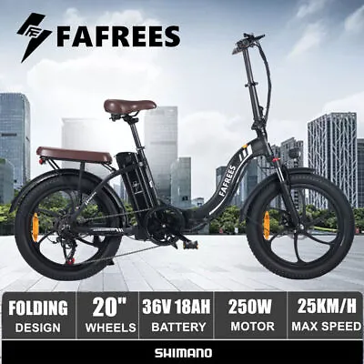 FAFREES F20 PRO Electric Bikes 36V 250W 25km/h  Mountain Bicycle City E-bike • £859