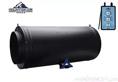 MountainAir EC Silencer Extract Supply Fan Speed Controller Temp Upto 1808m3/hr • £59.99