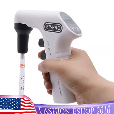 100mL Electronic Pipette Controller Lab Equipment Pipettor Power Cable 0.41lbs • $93.06