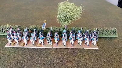 28mm Napoleonic French Line Infantry. 24 Figures Quite Superbly Painted. • £65