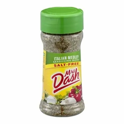 Mrs Dash Italian Medley Seasoning Blend 57g (2oz) Salt Free • £7.50