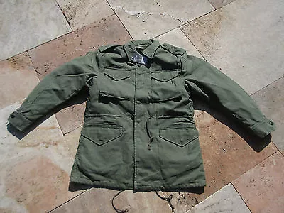 £103.27 • Buy US Army M51 Field Jacket Parka Combat Jacket Korea Vietnam Navy Size XS