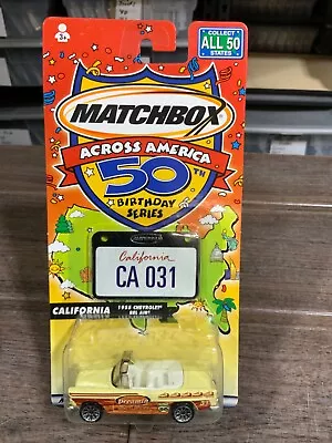 Matchbox Across America 50th Birthday California 1955 Chevrolet Bel Air • $3