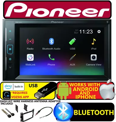 04-10 Chevy Pontiac Saturn Touchscreen Pioneer Bluetooth Usb Aux  Stereo Pkg • $505.81