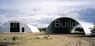 DuroSPAN Steel 48x50x18 Metal DIY Quonset Workshop Building Kit Open Ends DiRECT • $13888