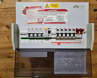 Wylex Metal Consumer Unit • £40