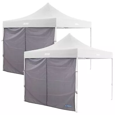 $39.95 • Buy 2x Adventure Kings Gazebo Side Wall 2.85x2.85m Camping Outdoor Tent Marquee