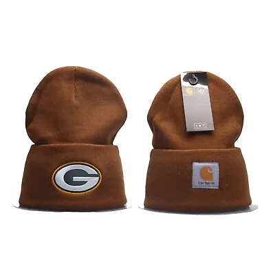 Green Bay Packers Carhartt X 47 Knit NFL BEANIE - Adult One Size - NWT • $17.99