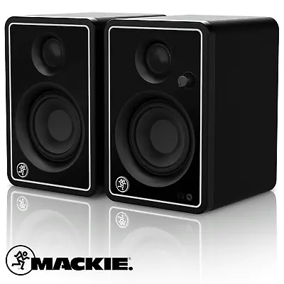 Mackie CR3-X Studio Monitors PAIR 3-inch 50W Limited Edition Silver • £83.95