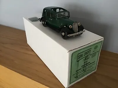 Spa Croft Models 1/43 Spc9 -1937/39 Austin 14hp Goodwood Green/black White Metal • £109