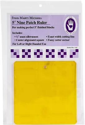 Marti Michell Nine Patch Ruler 5 - • $11.99