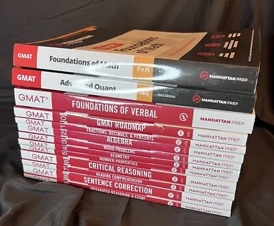 Complete GMAT Strategy Guide Set (Manhattan Prep GMAT Strategy Guides)6thEdition • $60