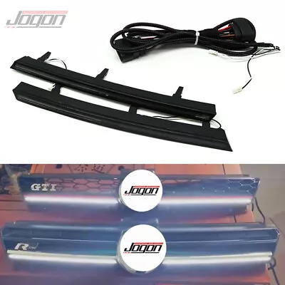 $86.10 • Buy For VW Golf 7 GTI R GTE GTD 13-17 Front Grille Bumper Light LED DRL Running Lamp