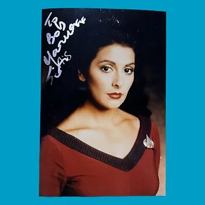 Marina Sirtis Signed Autograph 4x6 As Deanna Troi Star Trek • $29.99