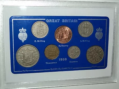 1959 Vintage Coin Gift Set (Retro 65th Birthday Birth Year / Wedding Anniversary • £39.99