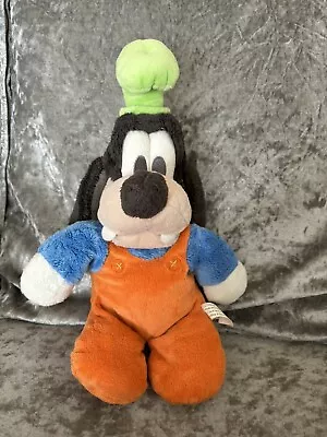 Disney Goofy Plush Toy Soft Teddy 10 Inch Seated “T” • £18.95