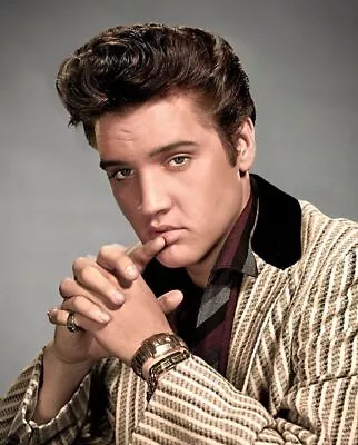 Elvis Presley Serious With His Elegant Hair 8x10 Picture Celebrity Print • $3.98