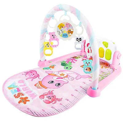 Xmas Gift Baby Gym Play Mat Musical Activity Center Kick And Play Piano Toy 3in1 • £57.49