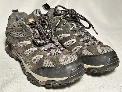 Merrell Moab Ventilator Hiking Trail Shoes Beluga Lilac Size 10.5 Womens J87336 • $20