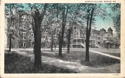 Richardson Hall Hardin College For Girls Mexico MO 1920s Postcard • $7.99